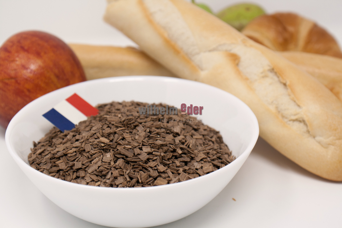 Holzchips - FO - 2 mm getoastet - ēvOAK