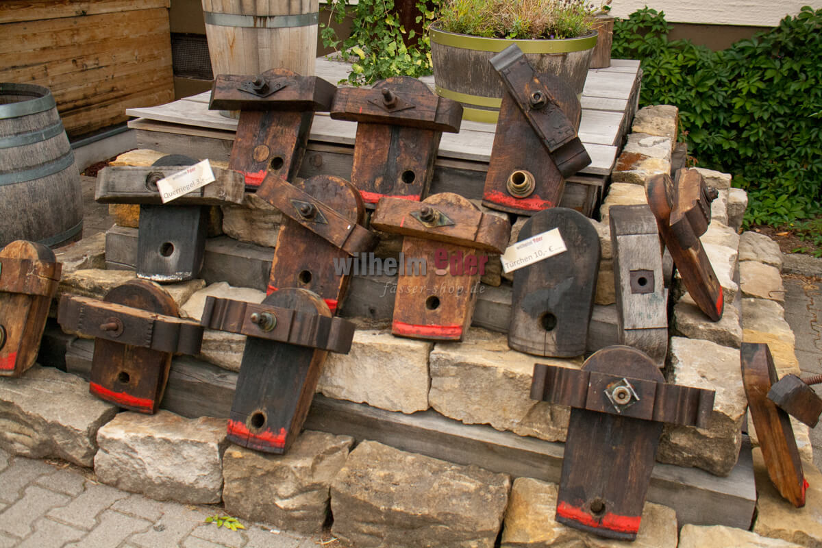 Holztürchen mit Querriegel zur Deko