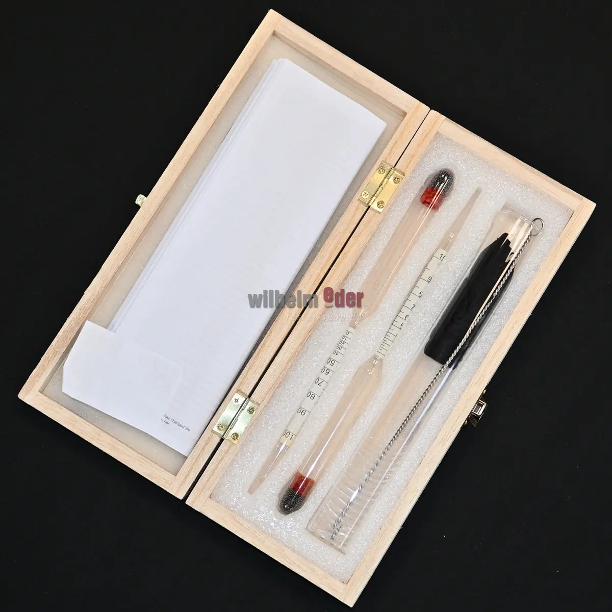 Alkoholometer inkl. Glas-Zylinder