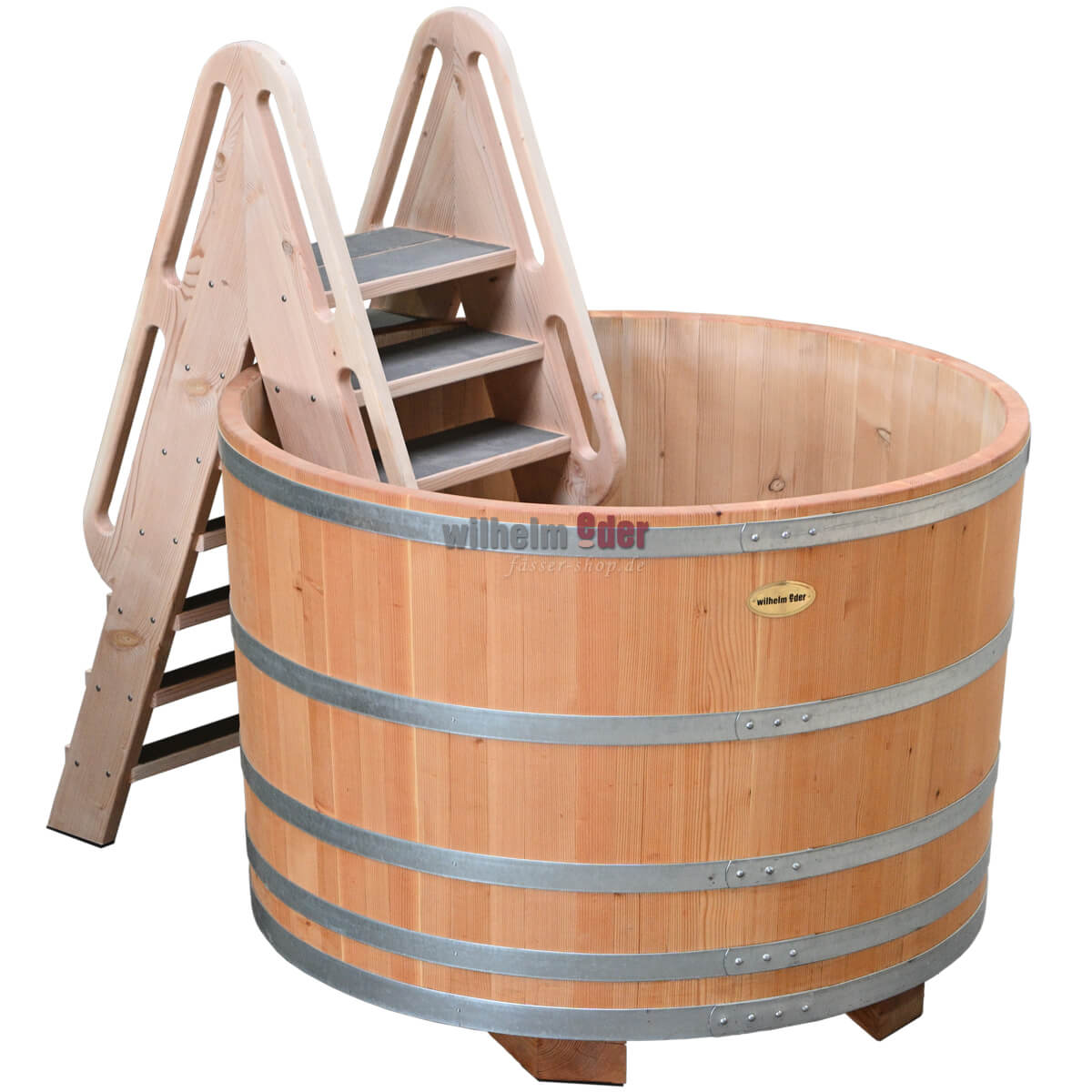 badebottich_1800l_rund_mit_leiter_1 Badefass 1800 l - 4500 l rund
