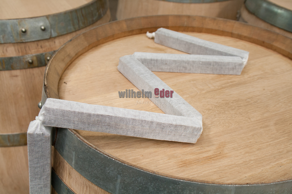 Schneiden der Staves - Verpacken in Schlauchverbände
