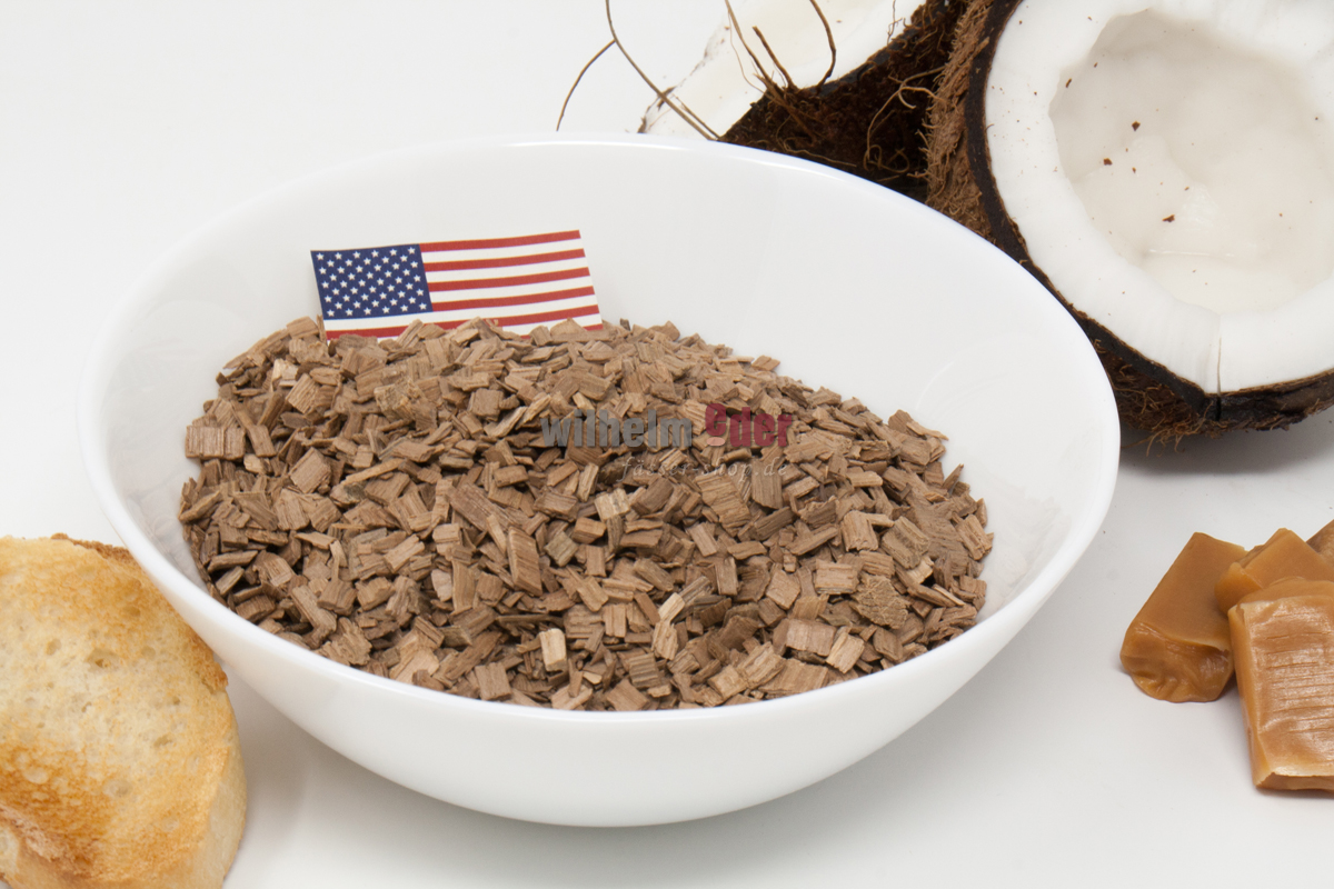 Holzchips - AO - 2 mm toasted - ēvOAK