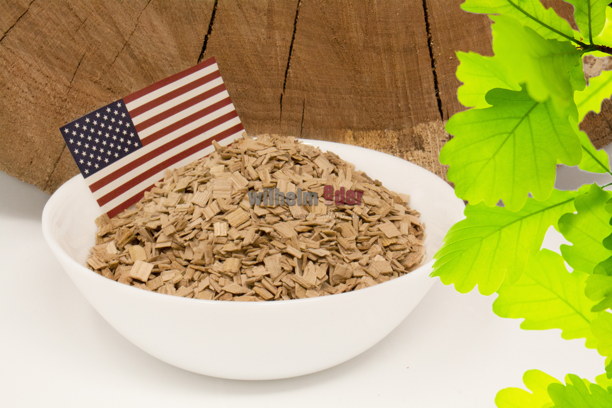 Holzchips - AO - 2 mm nicht getoastet - ēvOAK