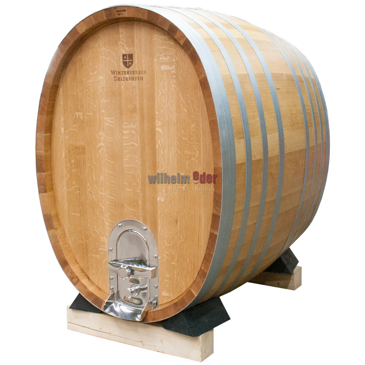 EDER - FassStolz® 2600 l oval - Deutsche Eiche