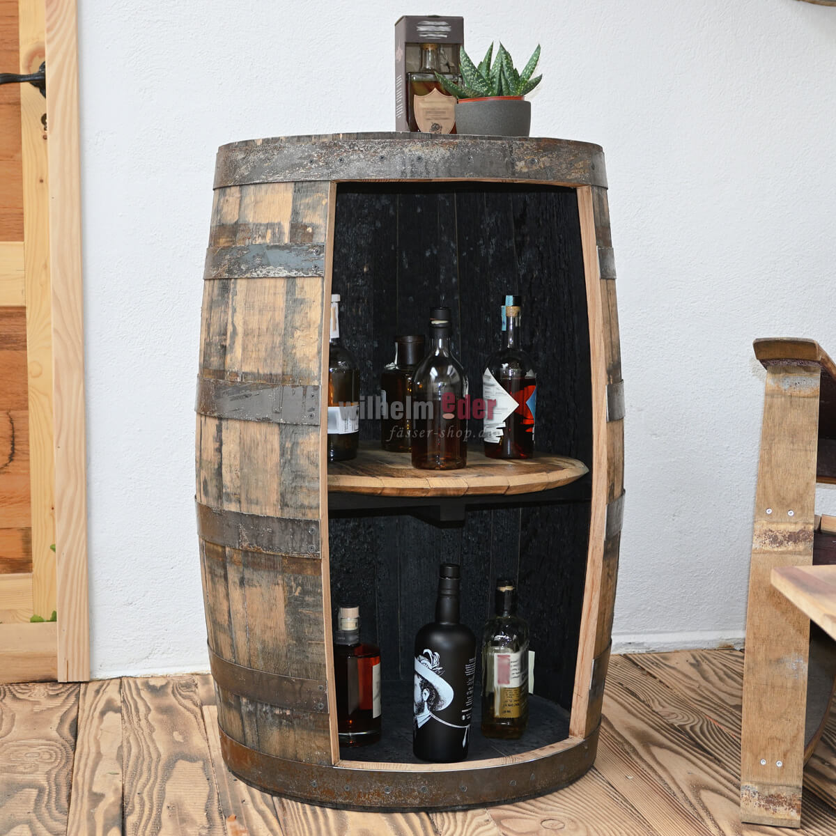 regalfass_bourbon_190l_1_2 Regalfass aus Bourbonfass 190 l natur