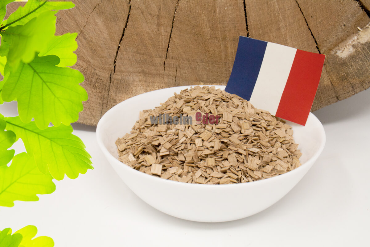 Holzchips - FO - 2 mm nicht getoastet - ēvOAK