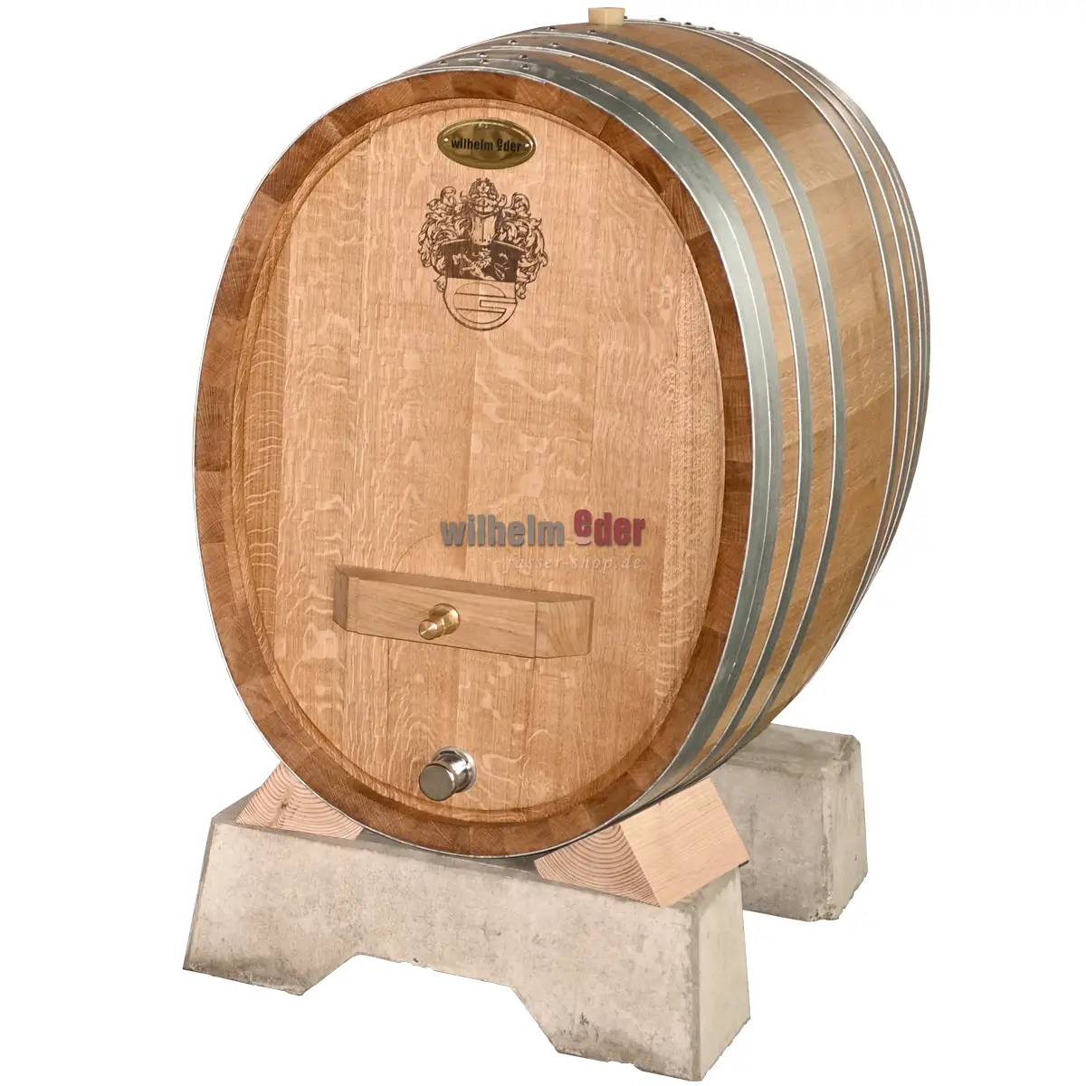 grossfass_oval_600l_holztuer_1_fm EDER - FassStolz® 600 l oval - Deutsche Eiche