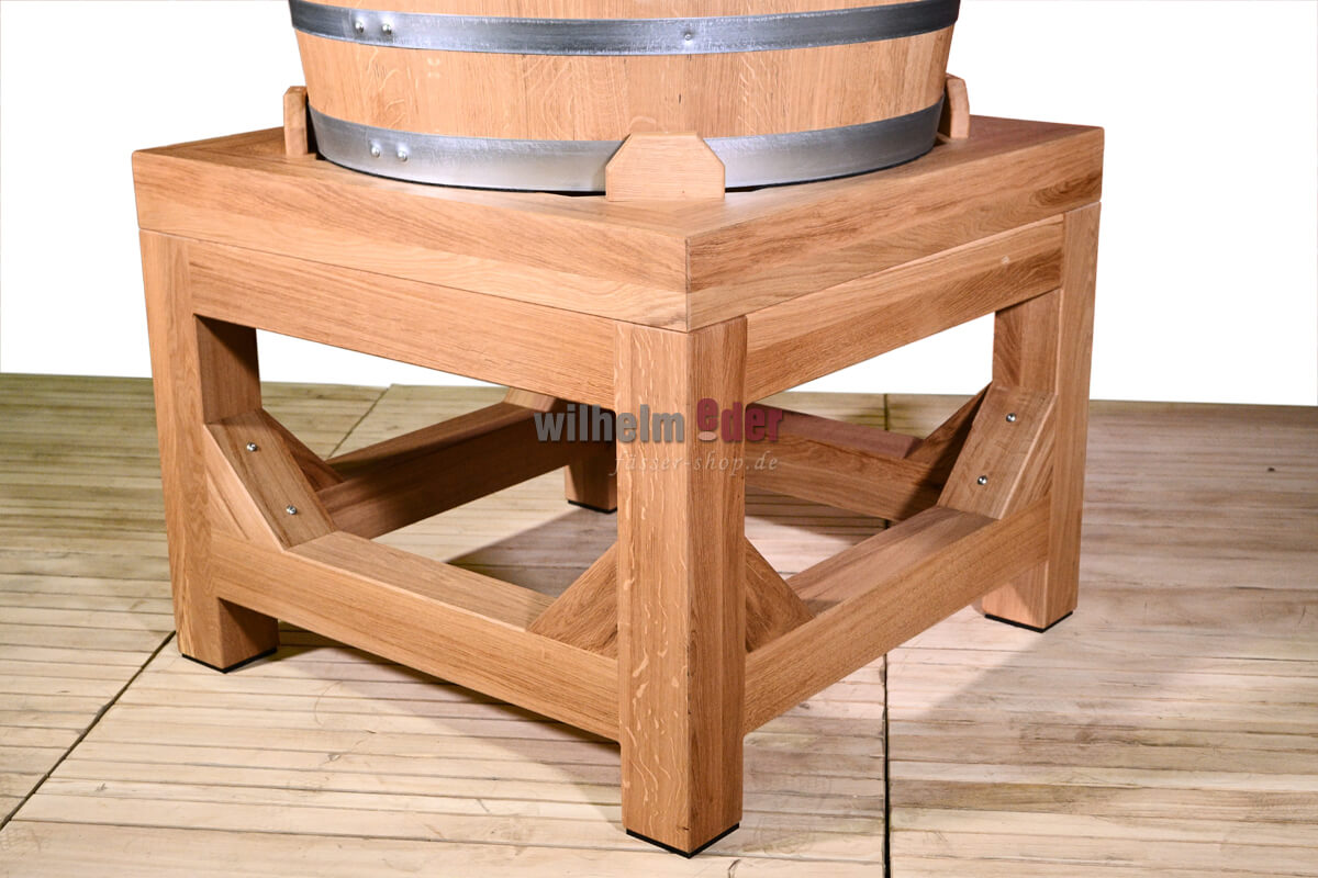 Holzfasslager für 390 l Fassglocke