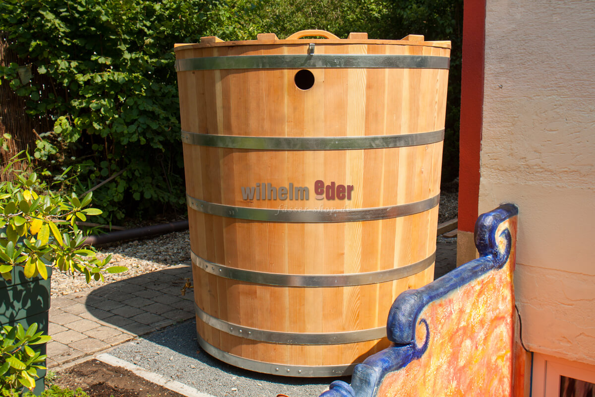 Regensammler konisch - Douglasie ca. 2800 l